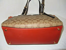 Coach Kleo Carryall Signature Canvas Khaki Multi