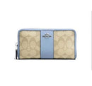 Coach Signature PVC Leather Accordion Wallet