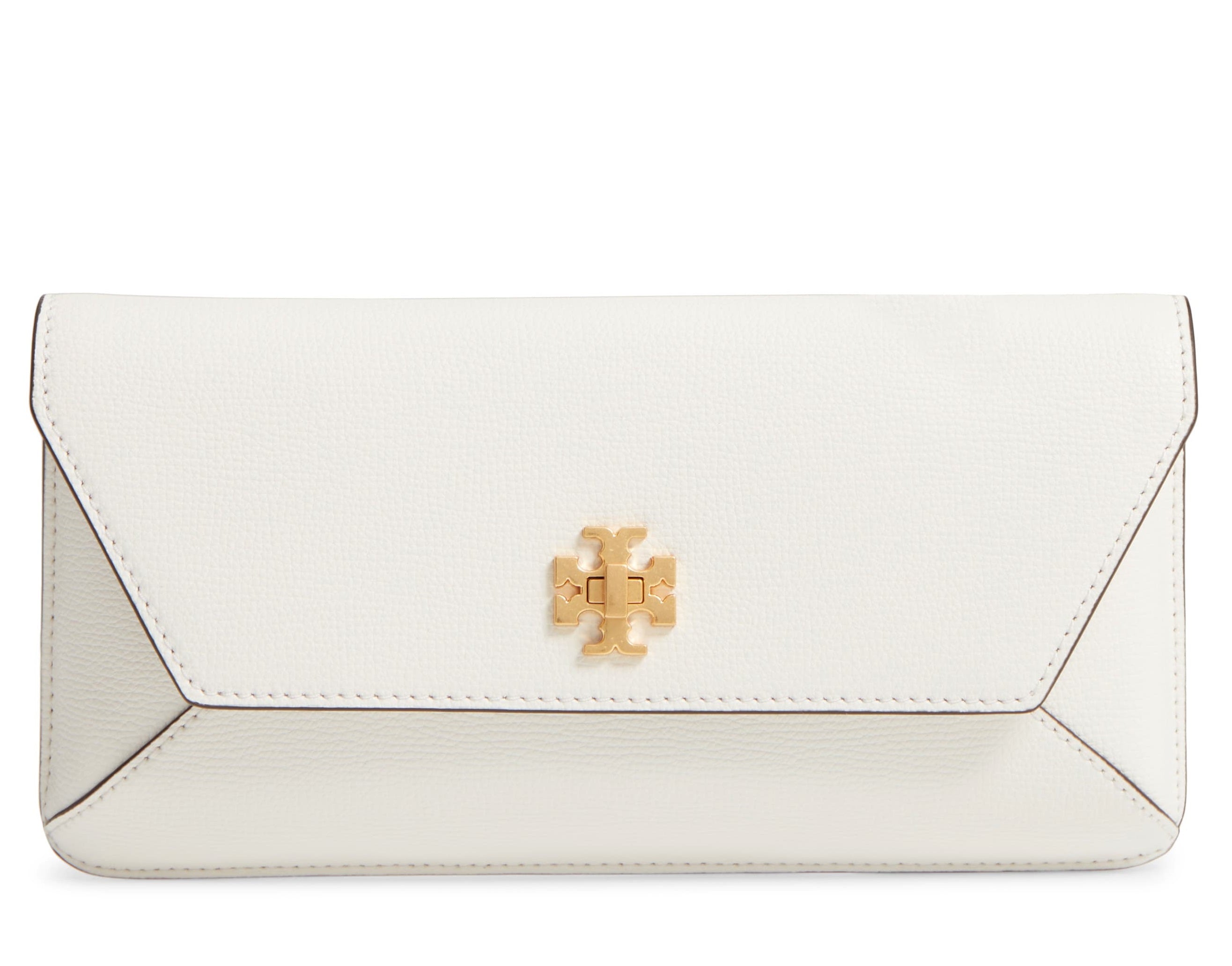 Tory Burch White Kira Envelope offers Clutch