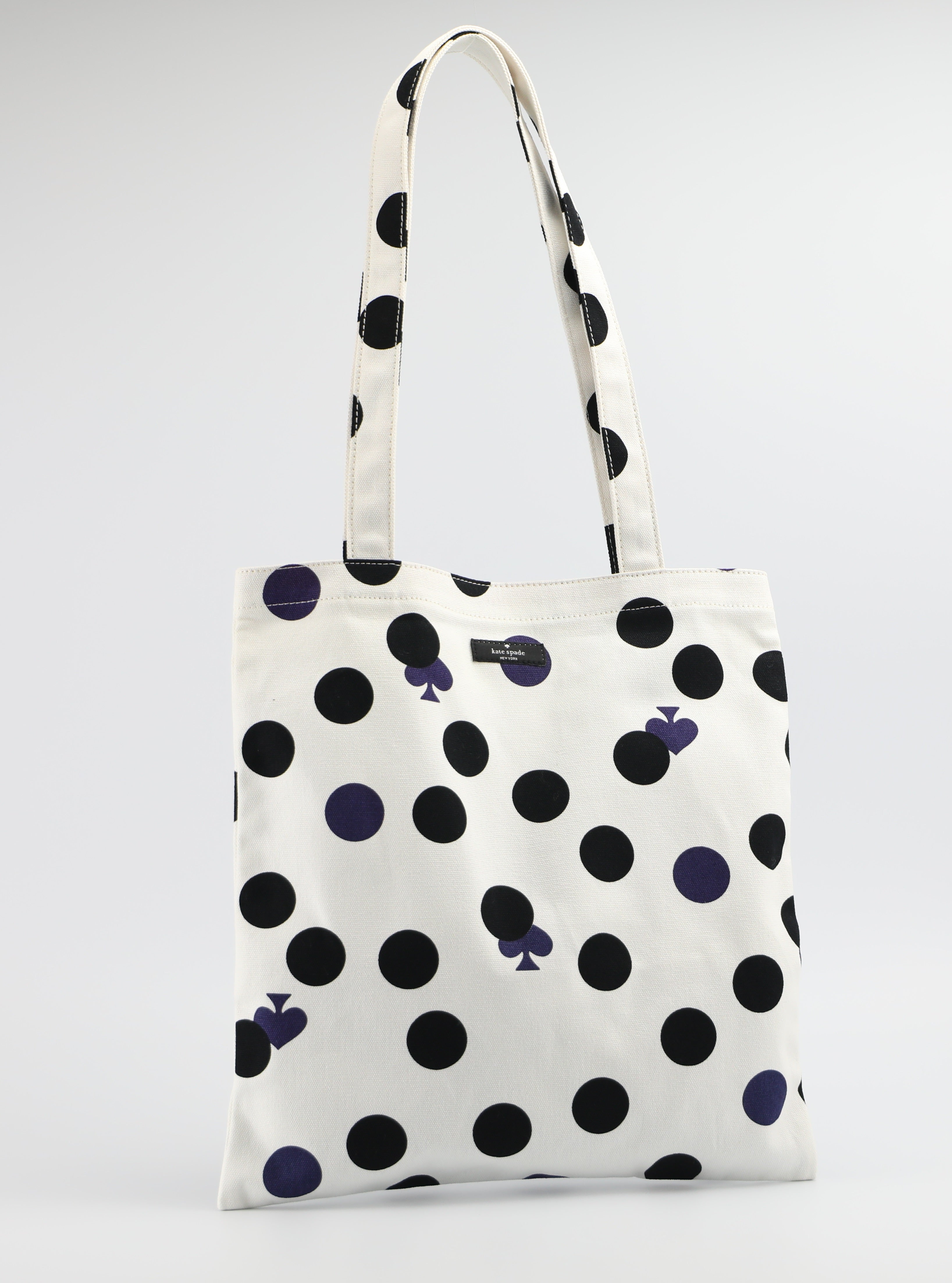 Dot Canvas Tote  Kate Spade Outlet