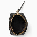 Kate Spade Jazz Things Up Black Cat Leather Coin Purse