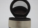 Coach Metallic Round Jewelry Case in Platinum