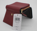Coach Small Trifold Snake Wallet In Colorblock