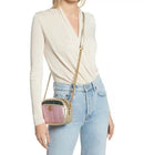 Coach Small Camera Bag With Colorblock Quilting