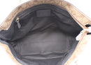Coach Signature Metallic City Zip Tote