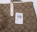 Coach Signature Metallic City Zip Tote