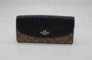 Coach Signature Exotic Pop Slim Wallet