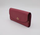 Coach Crossgrain Leather Slim Envelope Wallet