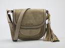 Michael Kors Dunn Medium Suede Saddlebag