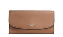 Coach Pebbled Leather Checkbook Wallet