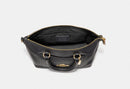 Coach Mini Emma Refined Pebble Leather Satchel Crossbody