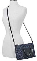 Coach Denim Signature Mini Emma Crossbody