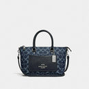 Coach Denim Signature Mini Emma Crossbody