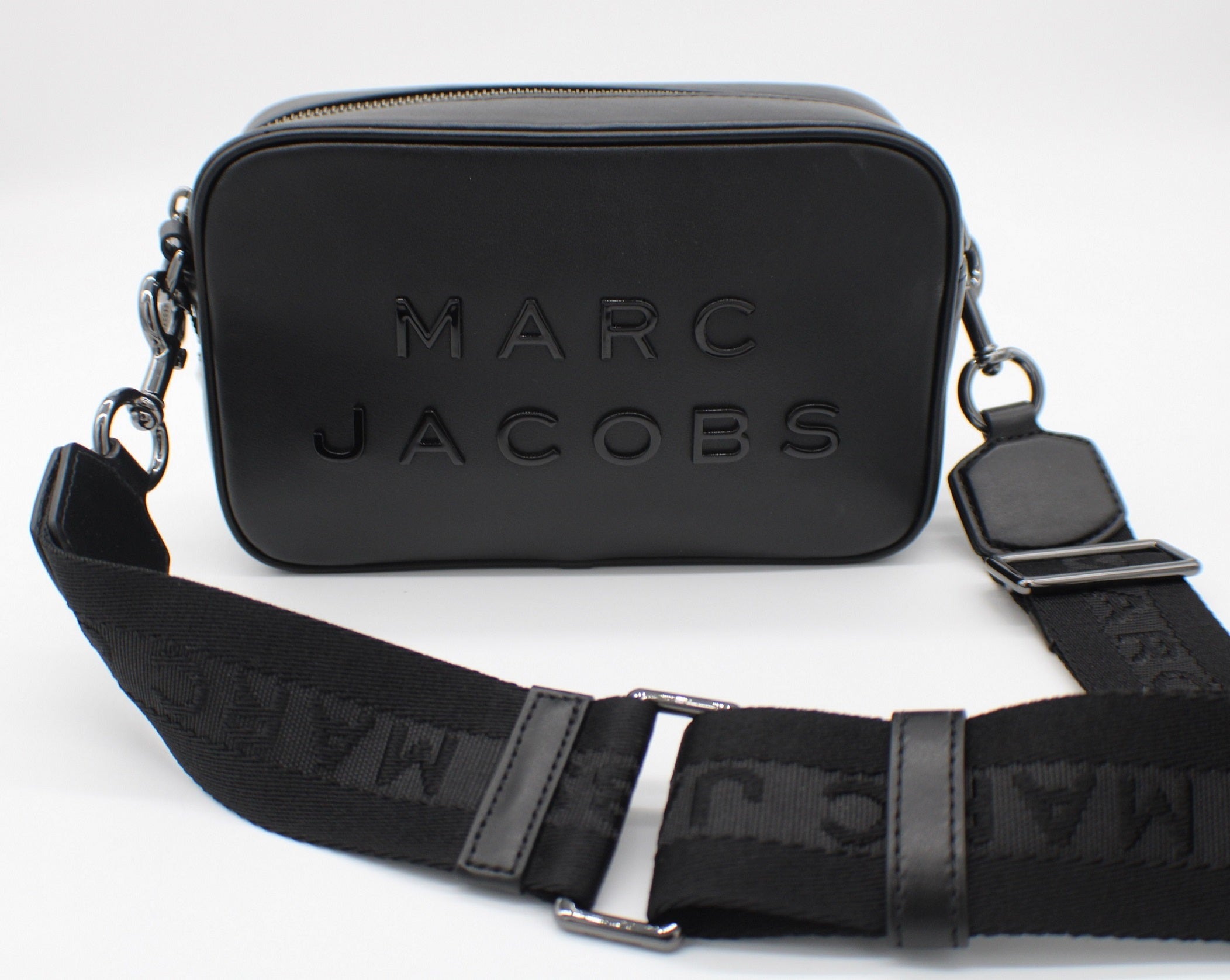 Brand New Marc Jacobs Camera Black And White Crossbody Bag