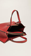 Marc Jacobs Mini Grind Coated Leather Tote