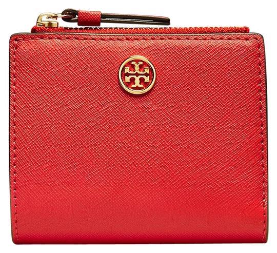 Tory Burch Red Robinson Envelope Continental Wallet