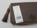 Tory Burch Taylor Leather Zip Continental Wallet