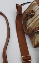 Tory Burch Thea Woven Mini Web Satchel