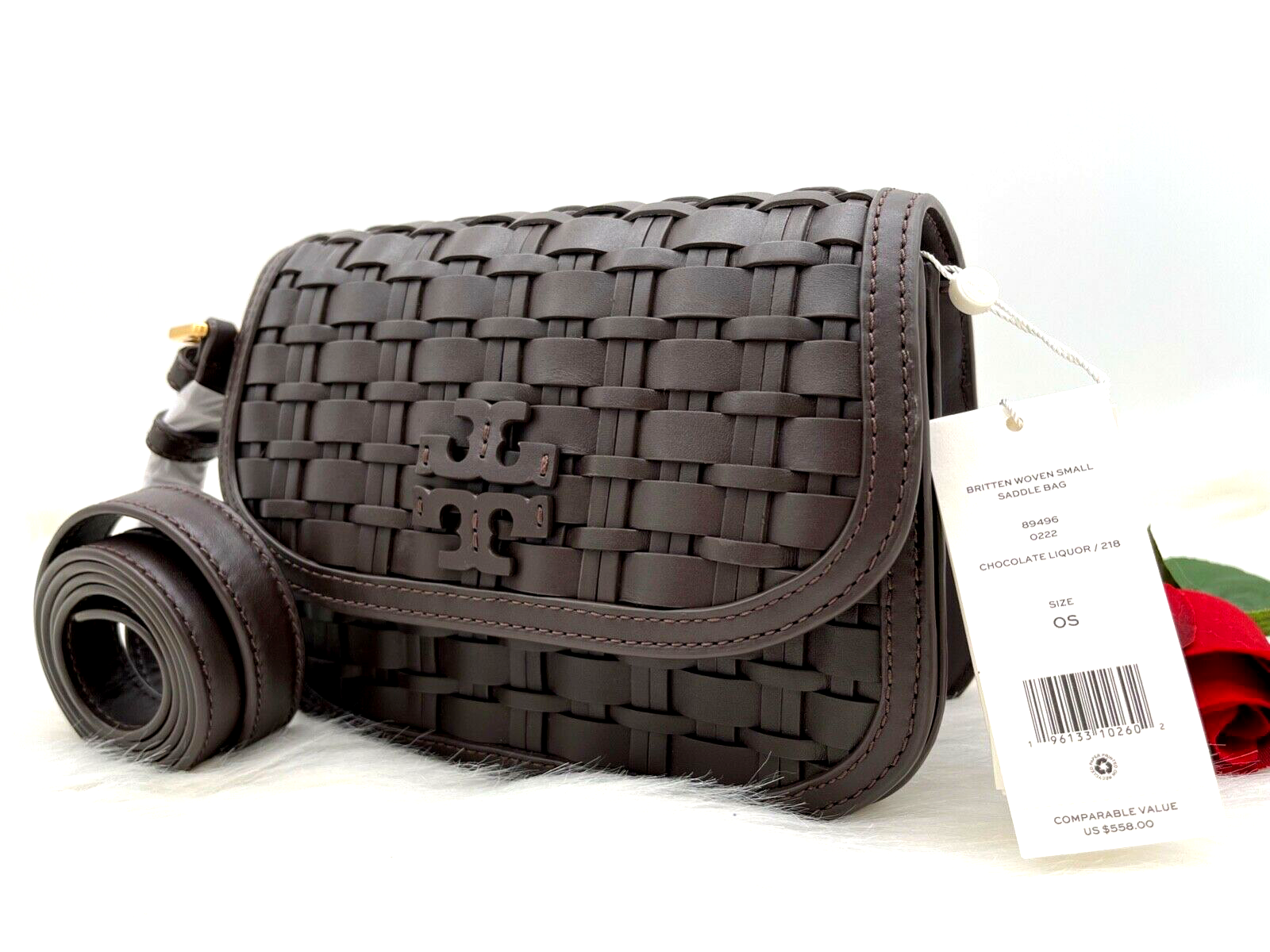 Tory burch everly saddle bag sales