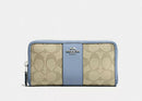 Coach Signature PVC Leather Accordion Wallet