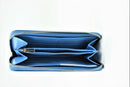 Coach Signature PVC Leather Accordian Zip Wallet