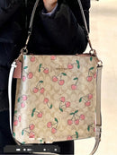 Coach Cherry Mollie Large Bucket Bag