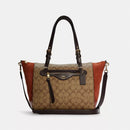 Coach Kleo Carryall Signature Canvas Khaki Multi