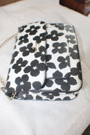 Kate Spade Remi Graphic Blooms Printed Flap Chain Crossbody