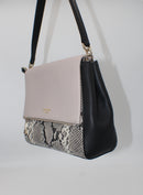 Kate Spade Leila Mixed Material Medium Flap Shoulder Bag