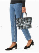 Kate Spade Ella Tweed Fabric Tote