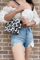 Kate Spade Remi Graphic Blooms Printed Flap Chain Crossbody