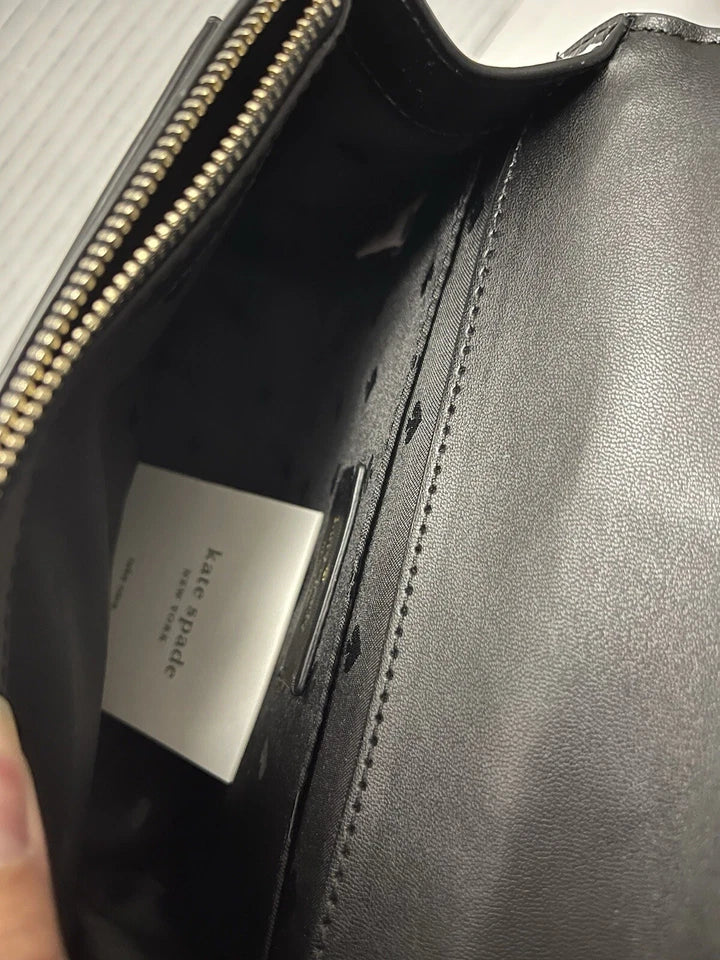 Kate Spade Remi Graphic Blooms Printed Flap Chain Crossbody