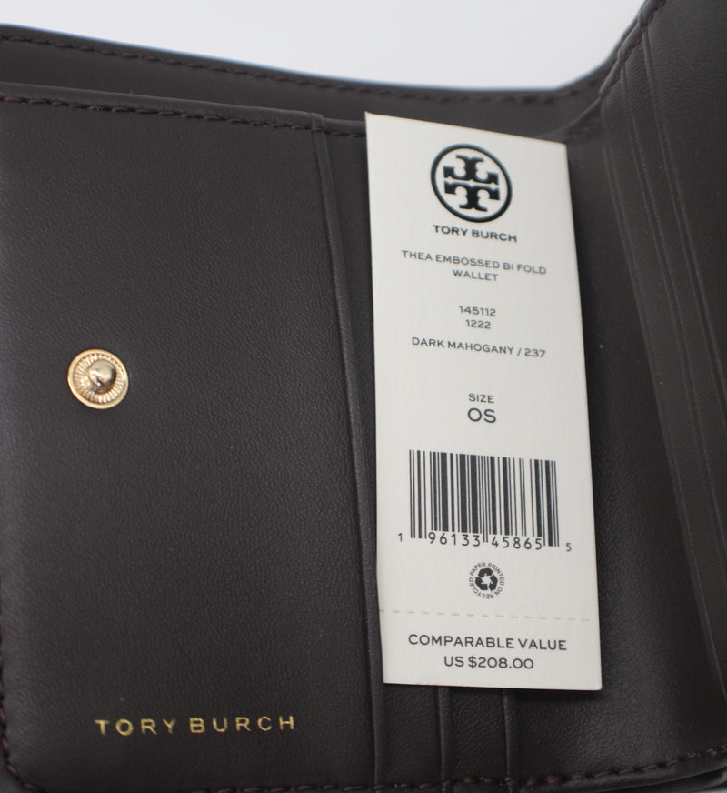 Tory Burch Thea Embossed BiFold Wallet