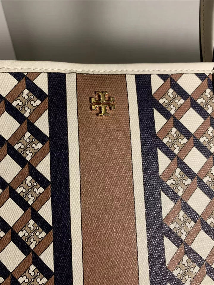 Tory Burch Geo Logo Tote