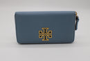 Tory Burch Britten Zip Continental Leather Wallet