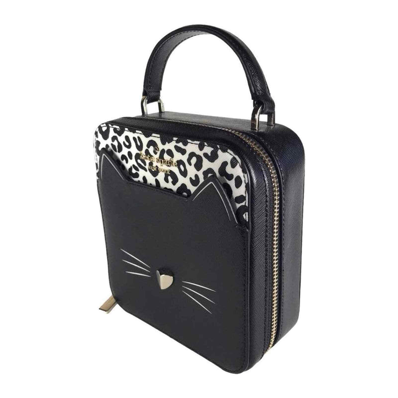 Kate Spade Daisy Vanity Meow Cat Top Handle Crossbody