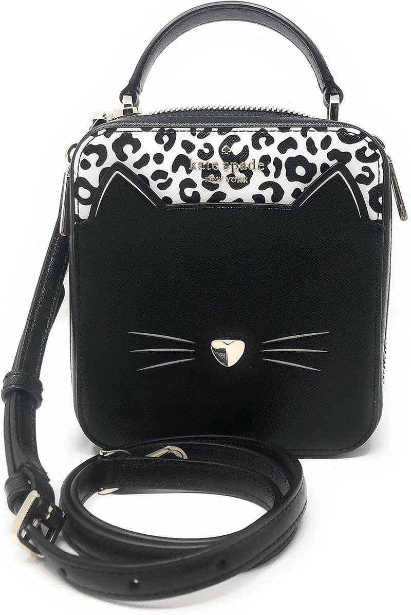 Kate Spade Daisy Vanity Meow Cat Top Handle Crossbody