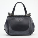 Coach Drifter Snake Embossed Satchel Crossbody