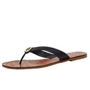 Tory Burch 43089 - Thora Leather TB Logo Flip Flop