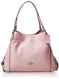 Coach Edie 31 Refined Pebble Leather Shoulder Bag