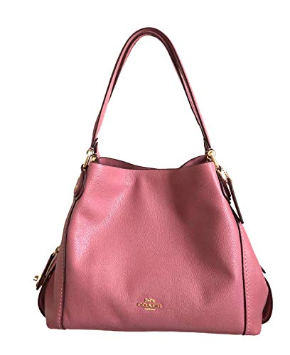 Coach Edie 31 Refined Pebble Leather Shoulder Bag