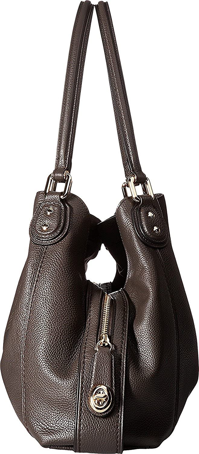 Coach Edie 31 Refined Pebble Leather Shoulder Bag