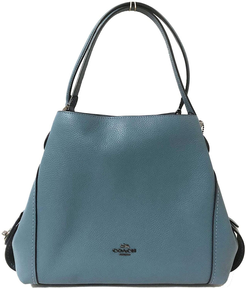 Coach Edie 31 Refined Pebble Leather Shoulder Bag