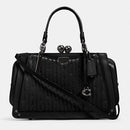 Coach Kisslock Dreamer 21 With Quilting And Rivets