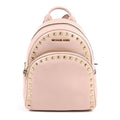 Michael Kors Abbey Medium Frame Out Studded Leather Backpack