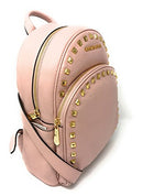 Michael Kors Abbey Medium Frame Out Studded Leather Backpack
