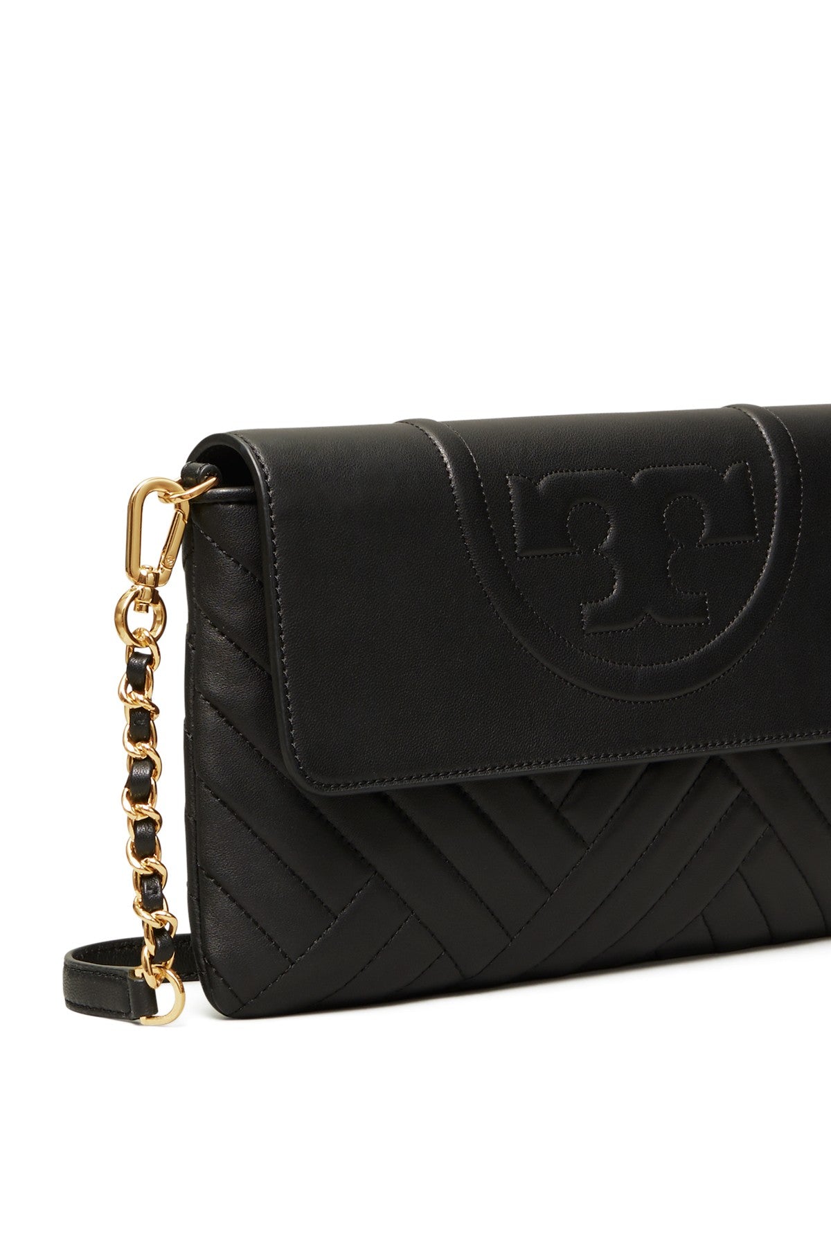 Tory Burch Alexa Leather Clutch