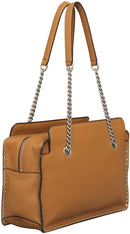 Michael Kors Astor Large Leather Studded Satchel