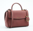 Michael Kors Ava Small Leather Satchel Crossbody