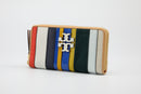 Tory Burch Stripe Zip Continental Wallet